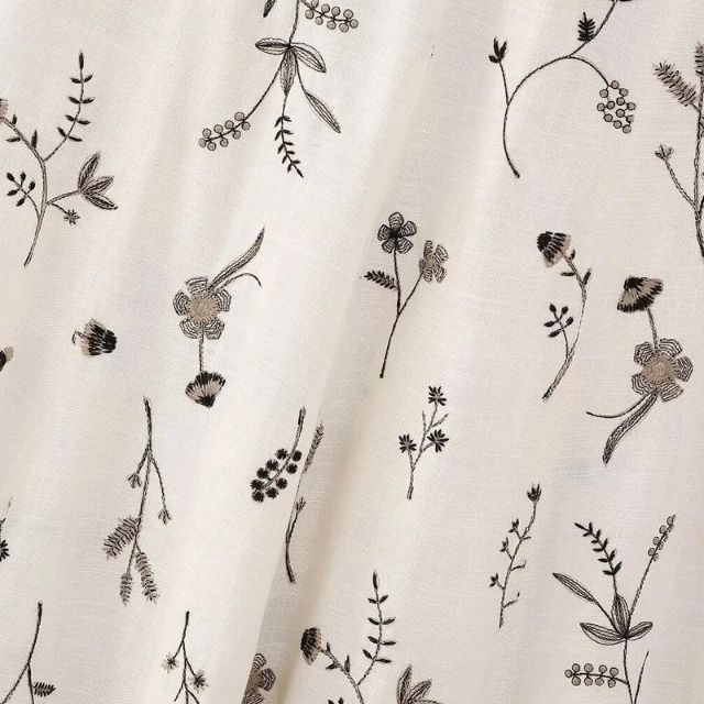 Stijlvolle A-lijn Midi Rok met Botanische Print - Perfect voor Elke Gelegenheid