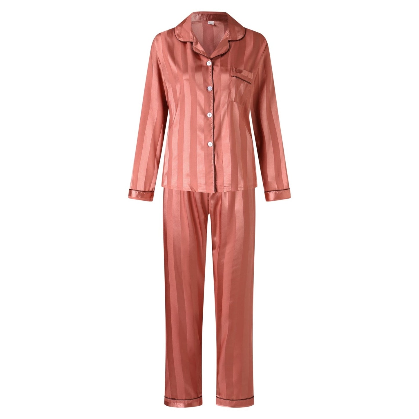 Zijde Satijnen Pyjama Set voor Dames, Comfortabel en Stijlvol