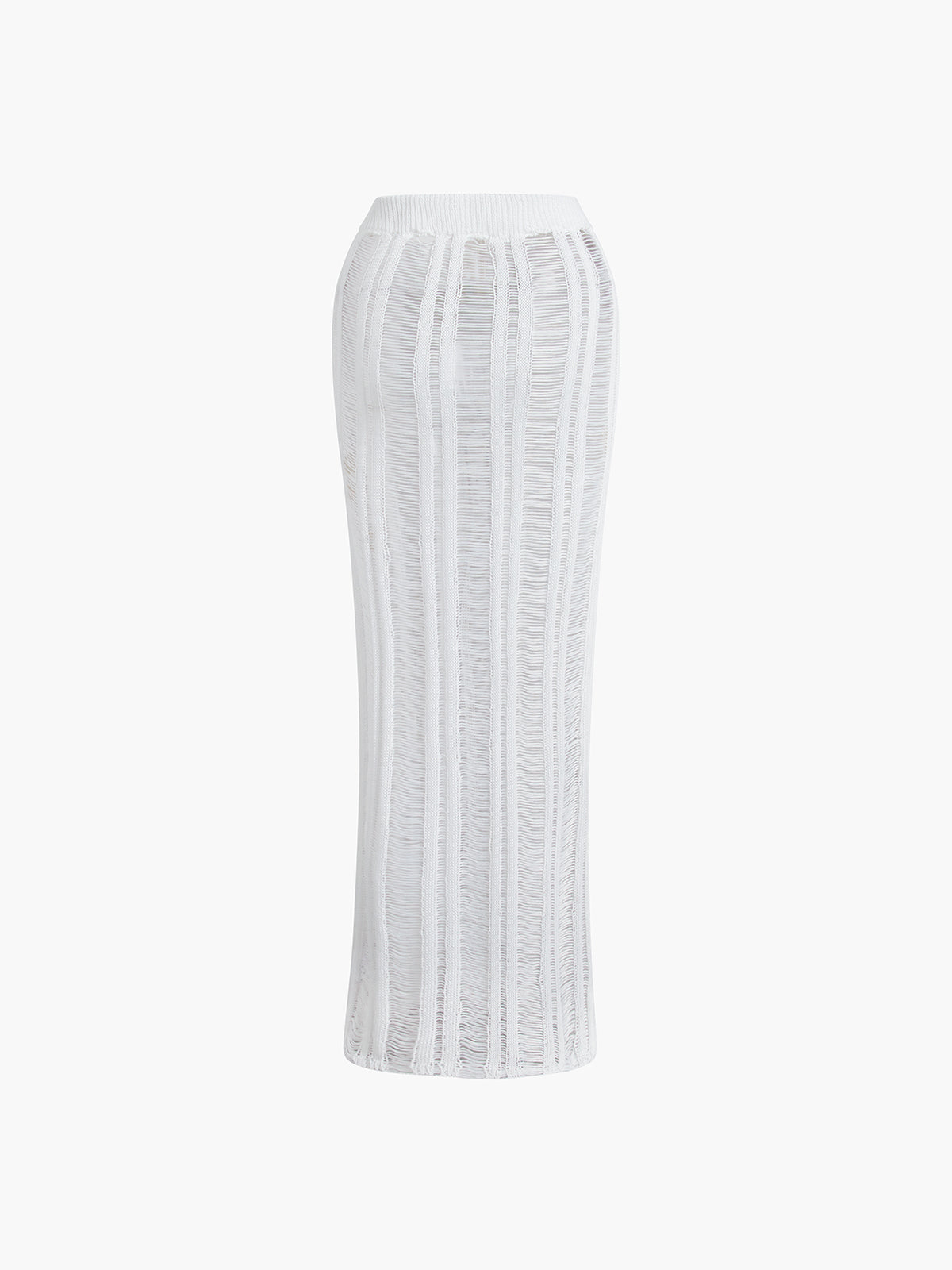 Stijlvolle Maxi Rok van Comfortabele Gebreide Stof