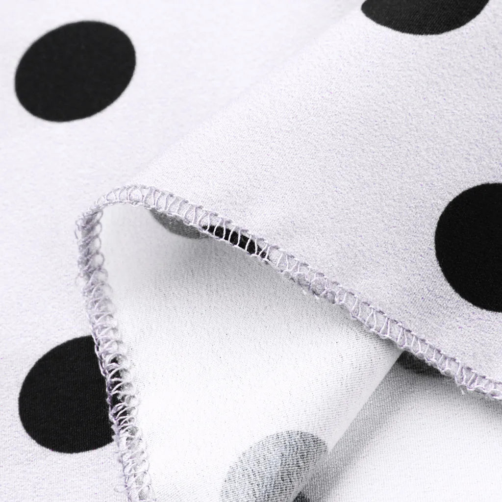 Stijlvolle Bohemian Maxi Rok met Dots - Perfect voor Elke Gelegenheid