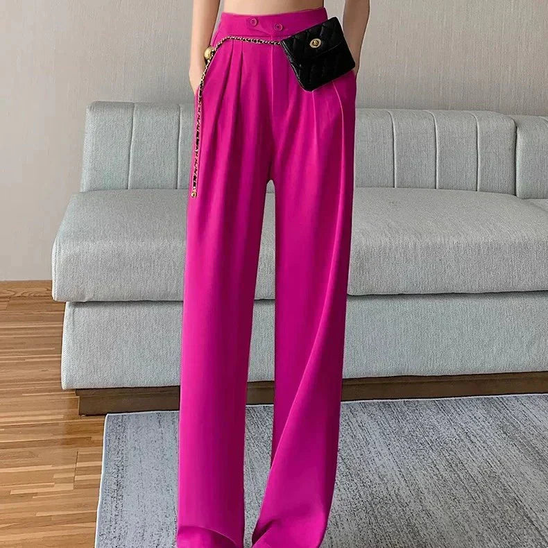 Stijlvolle Baggy Broek met Wijde Pijpen - Comfort en Trend