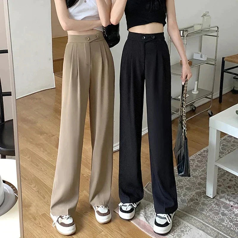 Stijlvolle Baggy Broek met Wijde Pijpen - Comfort en Trend