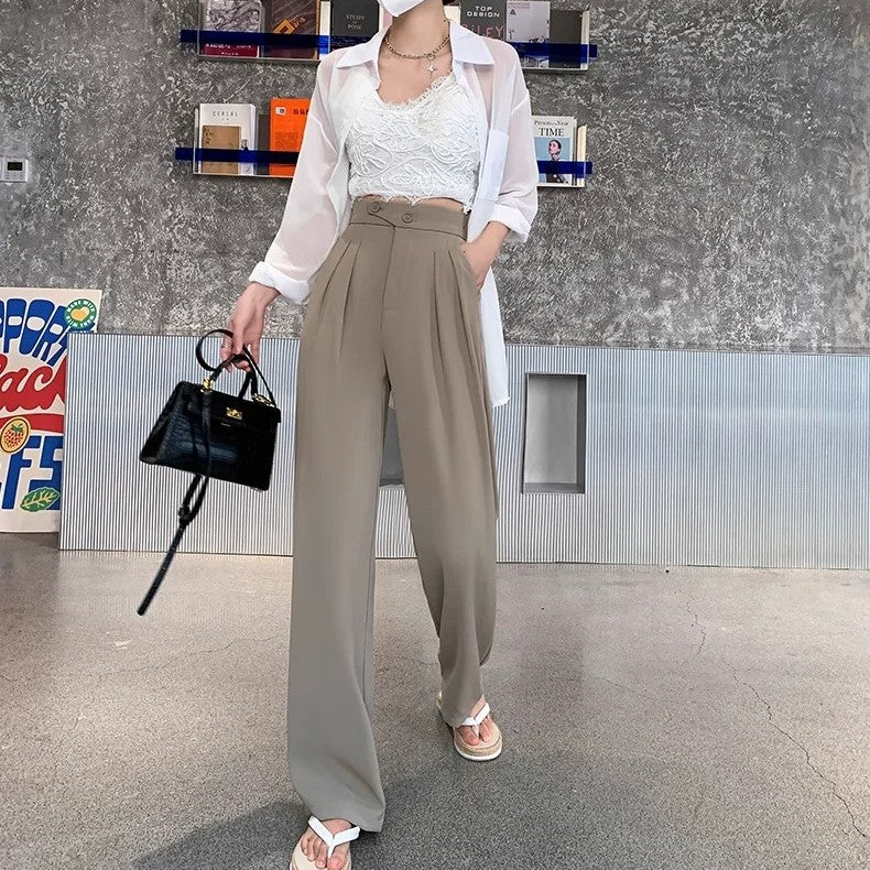 Stijlvolle Baggy Broek met Wijde Pijpen - Comfort en Trend