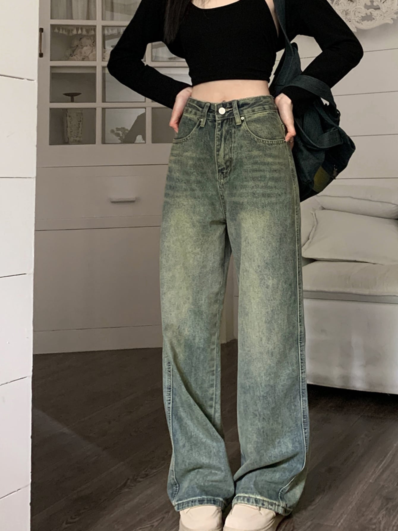 Stijlvolle Baggy Denim Jeans voor Comfort en Trendy Look