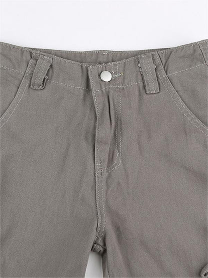 Stijlvolle Baggy Cargo Broek voor Comfort en Functionaliteit