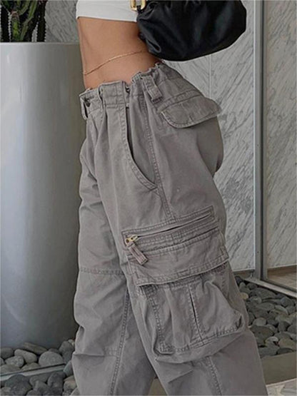 Stijlvolle Baggy Cargo Broek voor Comfort en Functionaliteit