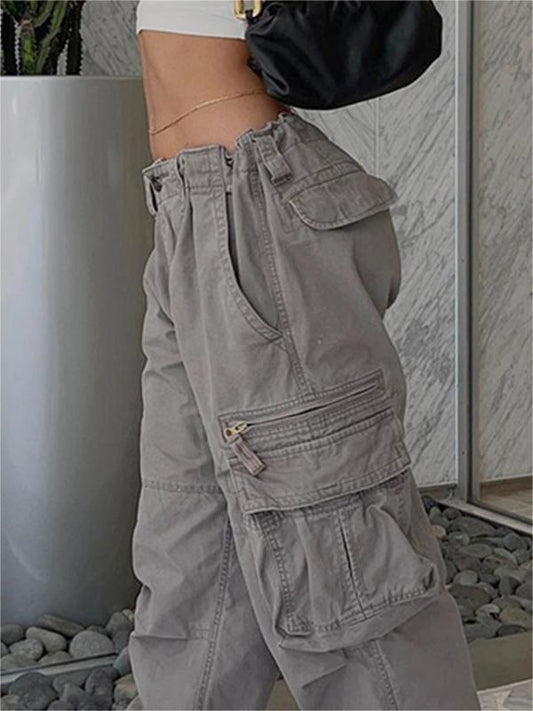 Stijlvolle Baggy Cargo Broek voor Comfort en Functionaliteit
