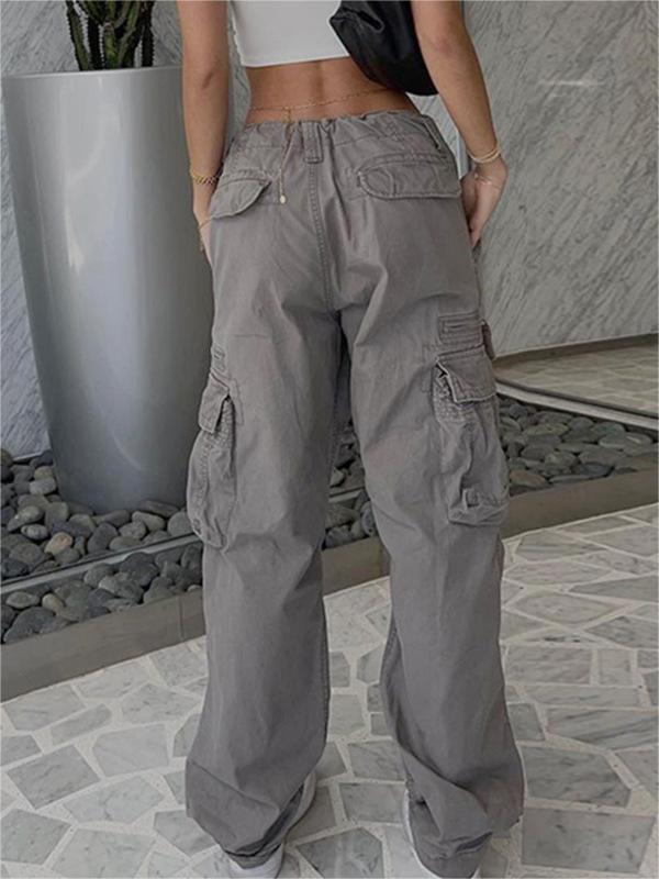 Stijlvolle Baggy Cargo Broek voor Comfort en Functionaliteit