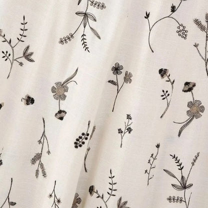 Stijlvolle A-lijn Midi Rok met Botanische Print - Perfect voor Elke Gelegenheid