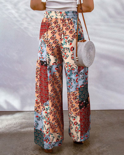 Boho Patroon Broek - Stijlvolle Comfortabele Mode voor Elke Gelegenheid
