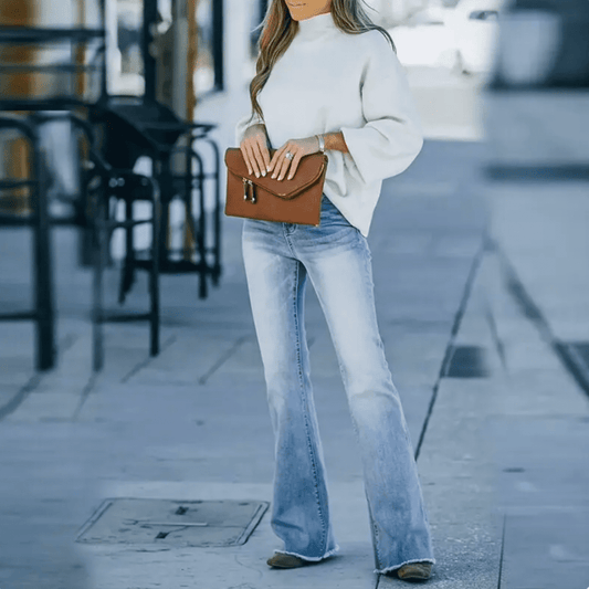 Boho-Stretch-Jeans voor Comfort en Stijl – Perfecte Pasvorm!