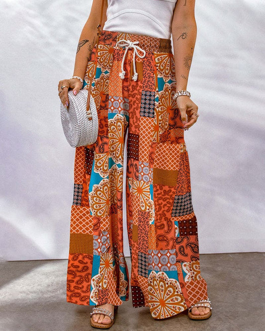 Boho Patroon Broek - Stijlvolle Comfortabele Mode voor Elke Gelegenheid