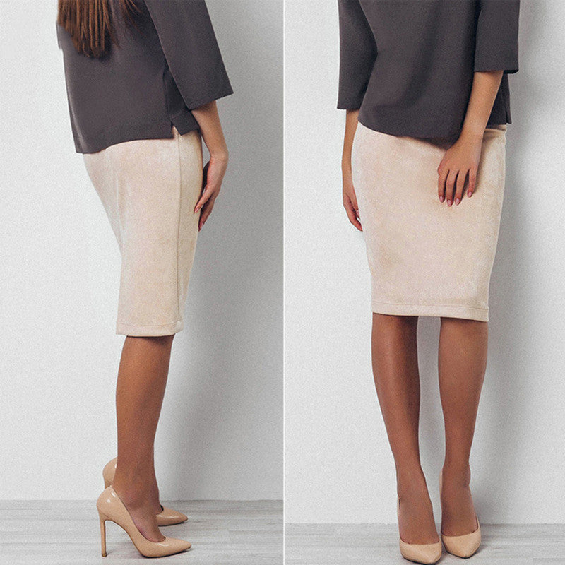 Beige Chique Heuprok - Stijlvolle Elegantie voor Elke Gelegenheid