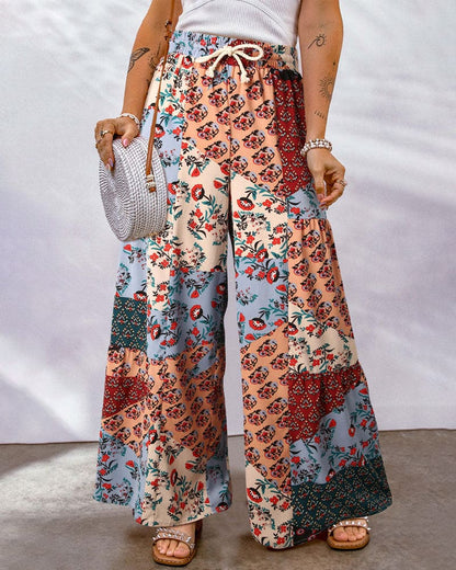 Boho Patroon Broek - Stijlvolle Comfortabele Mode voor Elke Gelegenheid