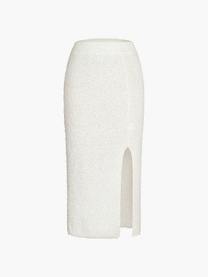 Elegante Maxi Rok met Split voor Casual Gelegenheden
