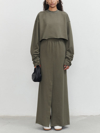 Stijlvolle Live It Graceful Up Maxi Rok voor Vrije Tijd