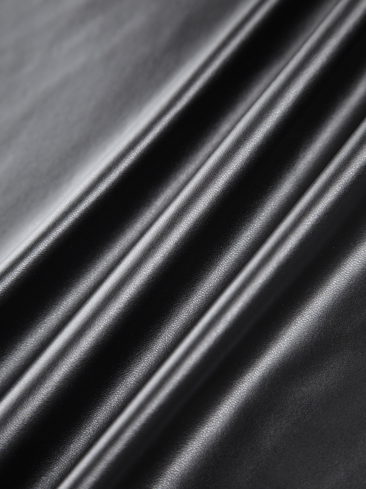 Stijlvolle Faux Leren Midi Rok met Split
