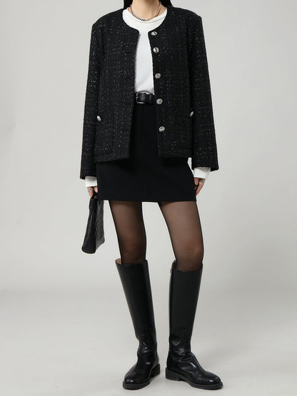 Stijlvolle Mini Rok met Zakjes en Elegant Design