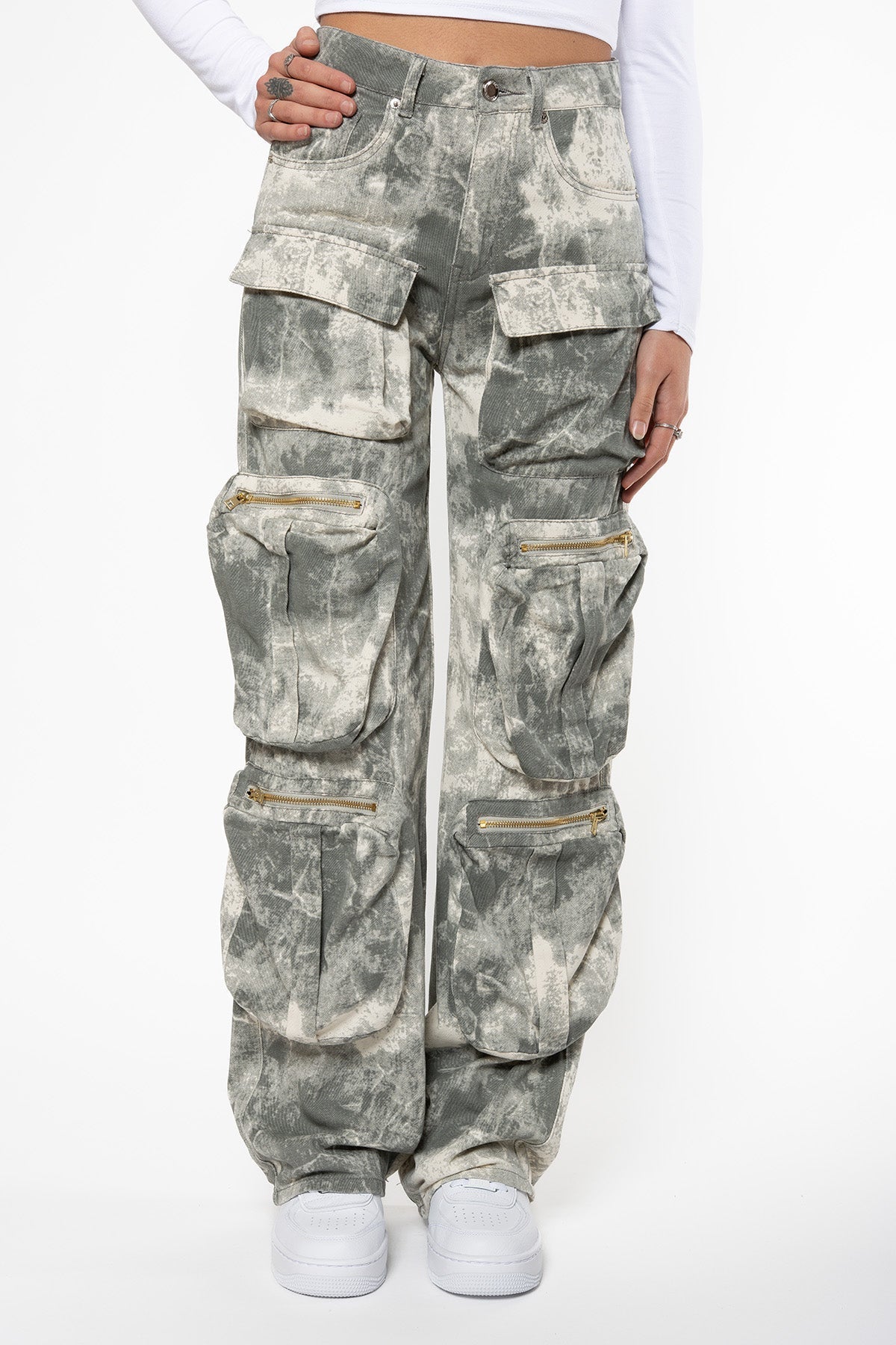 Camouflage Cargobroek 807 - Stijlvol, Comfortabel en Functioneel