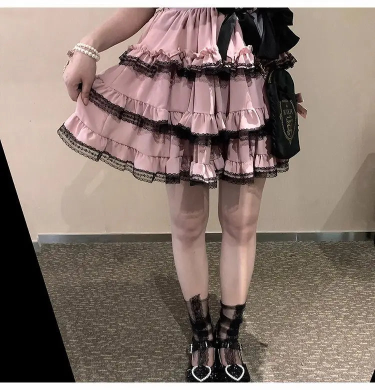Schattige Kawaii Mini Rok - Stijlvol & Comfortabel voor Elke Gelegenheid