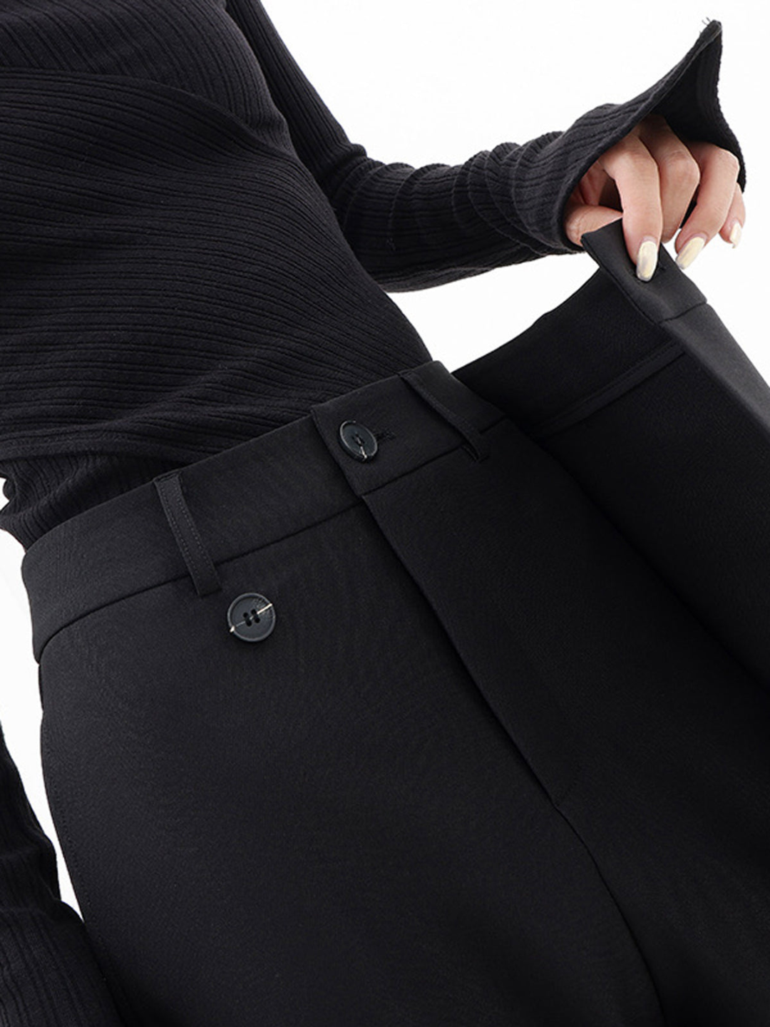 Stijlvolle Asymmetrische Baggy Broek voor Comfort en Trend