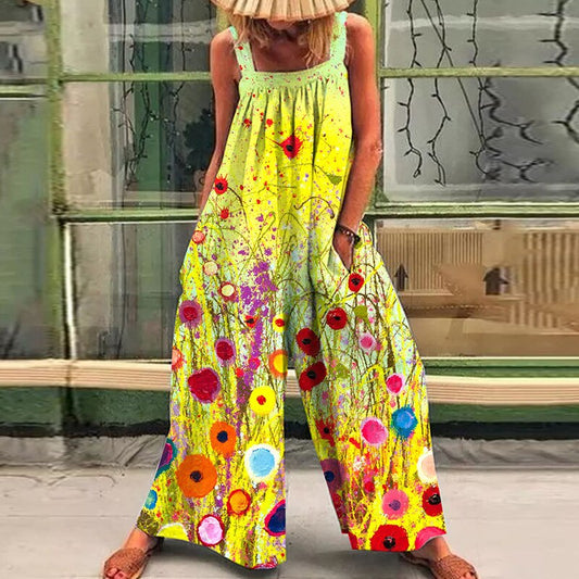 Stijlvolle Boho Print Jumpsuit - Comfortabel & Trendy voor Elke Gelegenheid