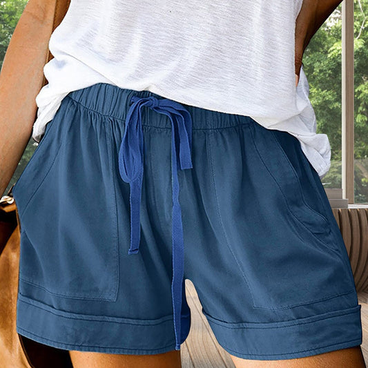 Elastische Taille Loose Shorts voor Comfortabele Dagen