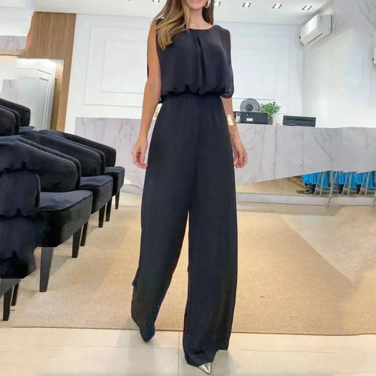 Stijlvolle Zwarte Jumpsuit - Perfect voor Elke Gelegenheid
