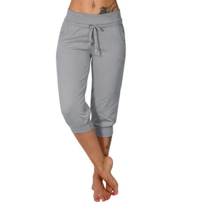 Stijlvolle Casual Capri-broek voor Comfort en Elegantie