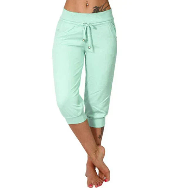 Stijlvolle Casual Capri-broek voor Comfort en Elegantie