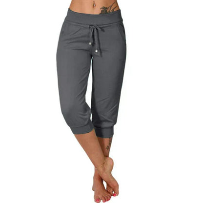 Stijlvolle Casual Capri-broek voor Comfort en Elegantie