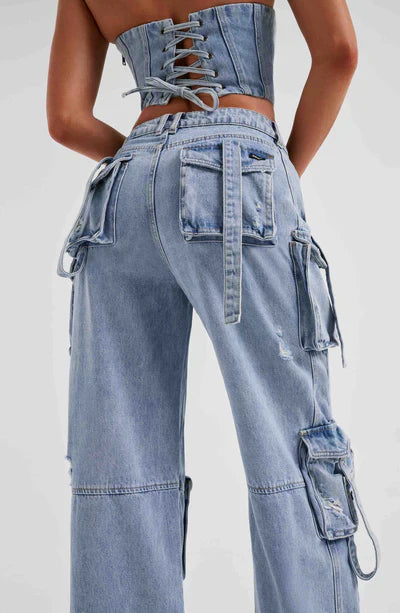 Stijlvolle Cargo-broek voor Comfort en Functionaliteit