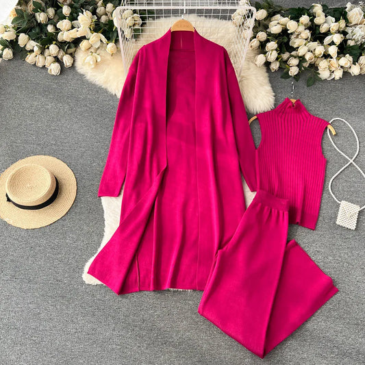 Trendy 3-delige Lounge Set - Comfort & Stijl