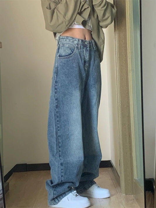 Baggy Straight Cut Jeans voor Comfort en Stijl - Perfecte Pasvorm